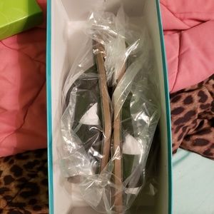 Brand new black flats Sandals